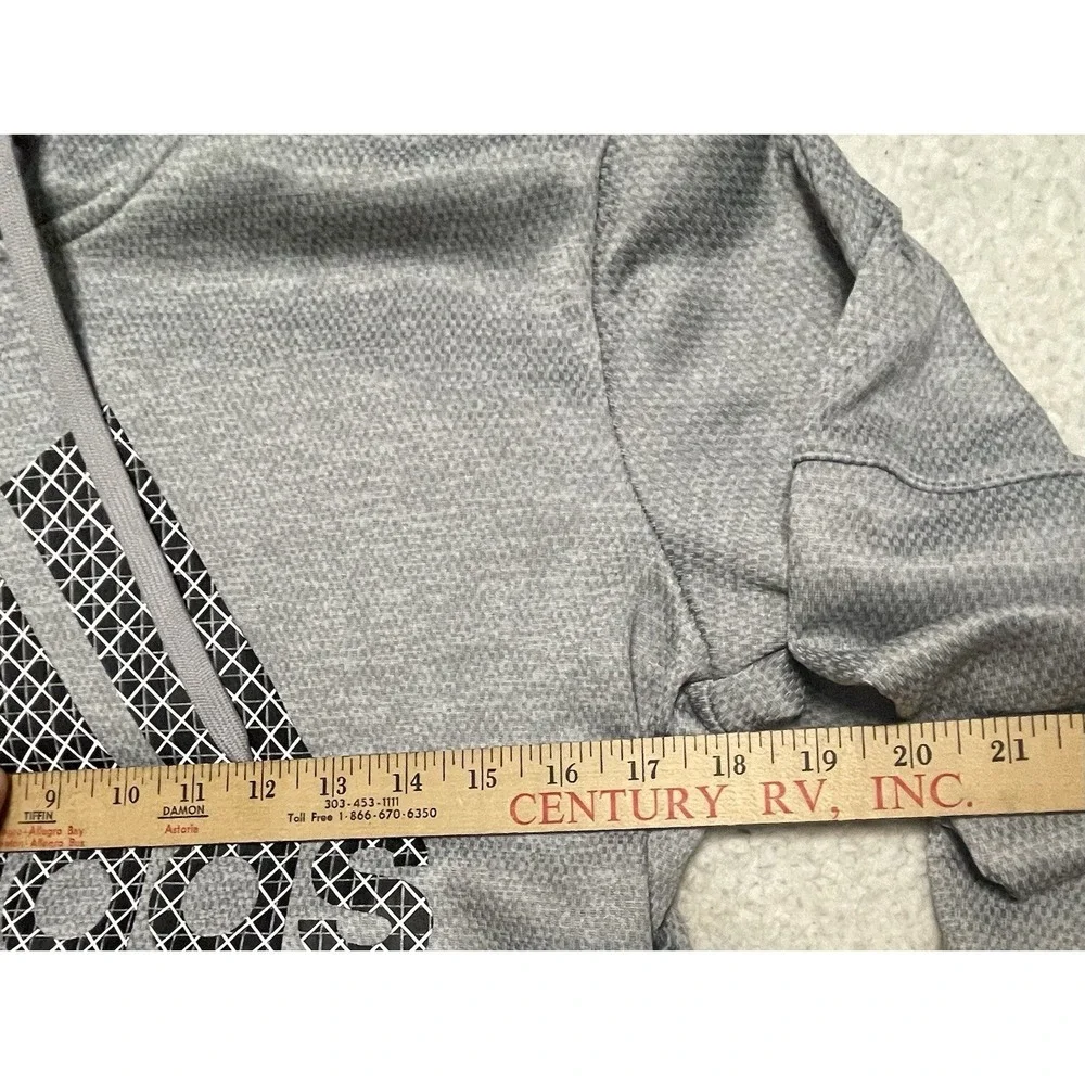 Adidas Climawarm Hoodie Gray Men's Size Small